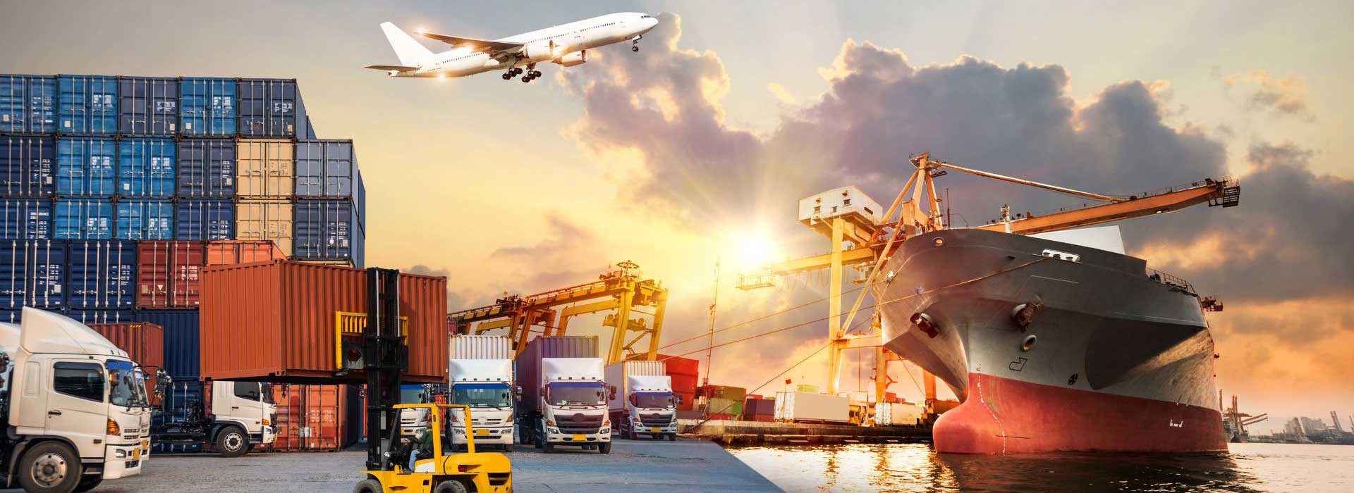 Međunarodna špedicija, transport robe i logistika avio i brodskog prevoza